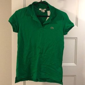 With tags Lacoste women’s polo!